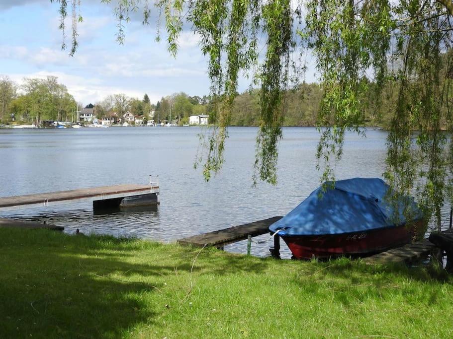 Dachwohnung Mit Wasserblick Und Eigenem Bootssteg Berlin Exterior photo